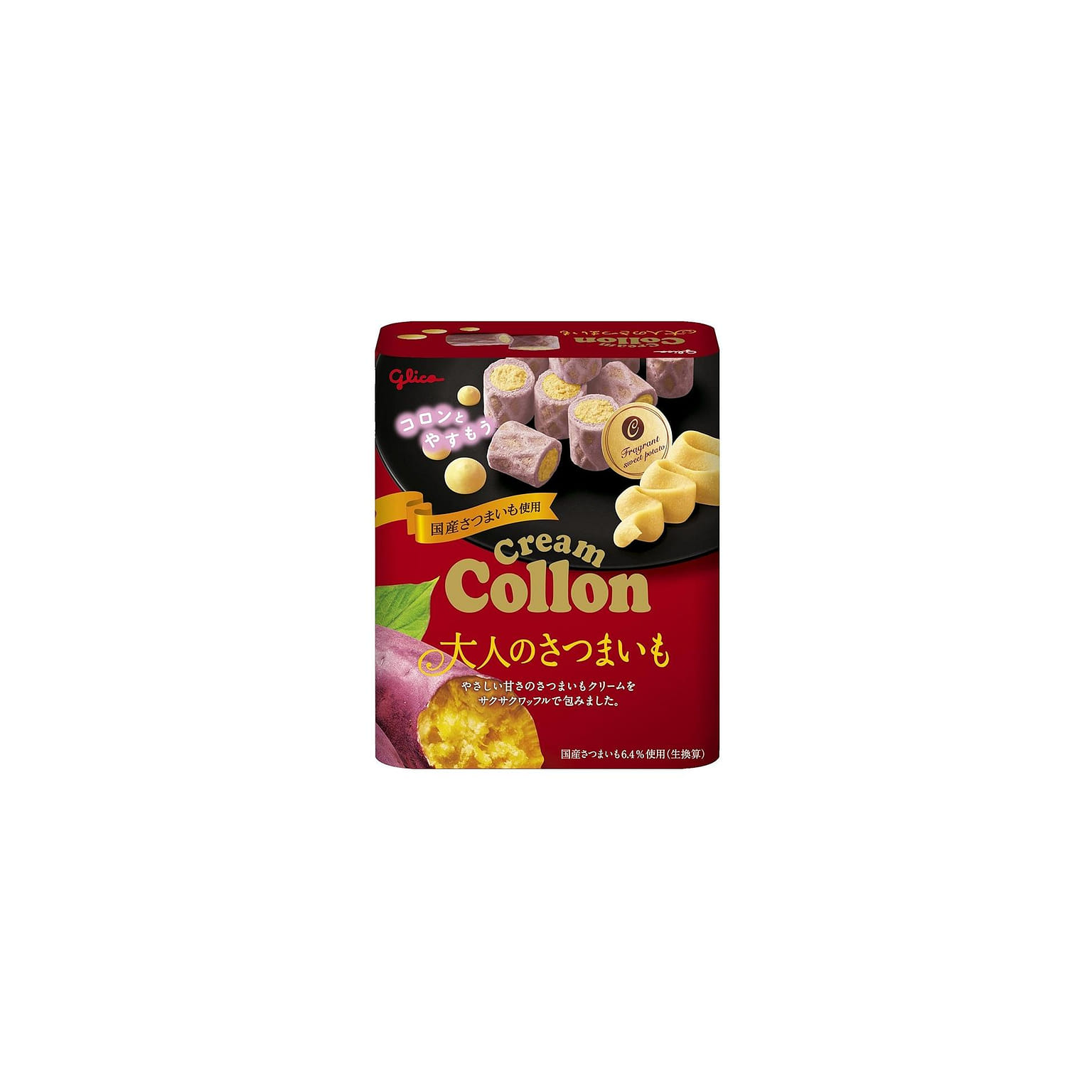 Glico Cream Collon Adult Sweet Potato Flavor 48 g