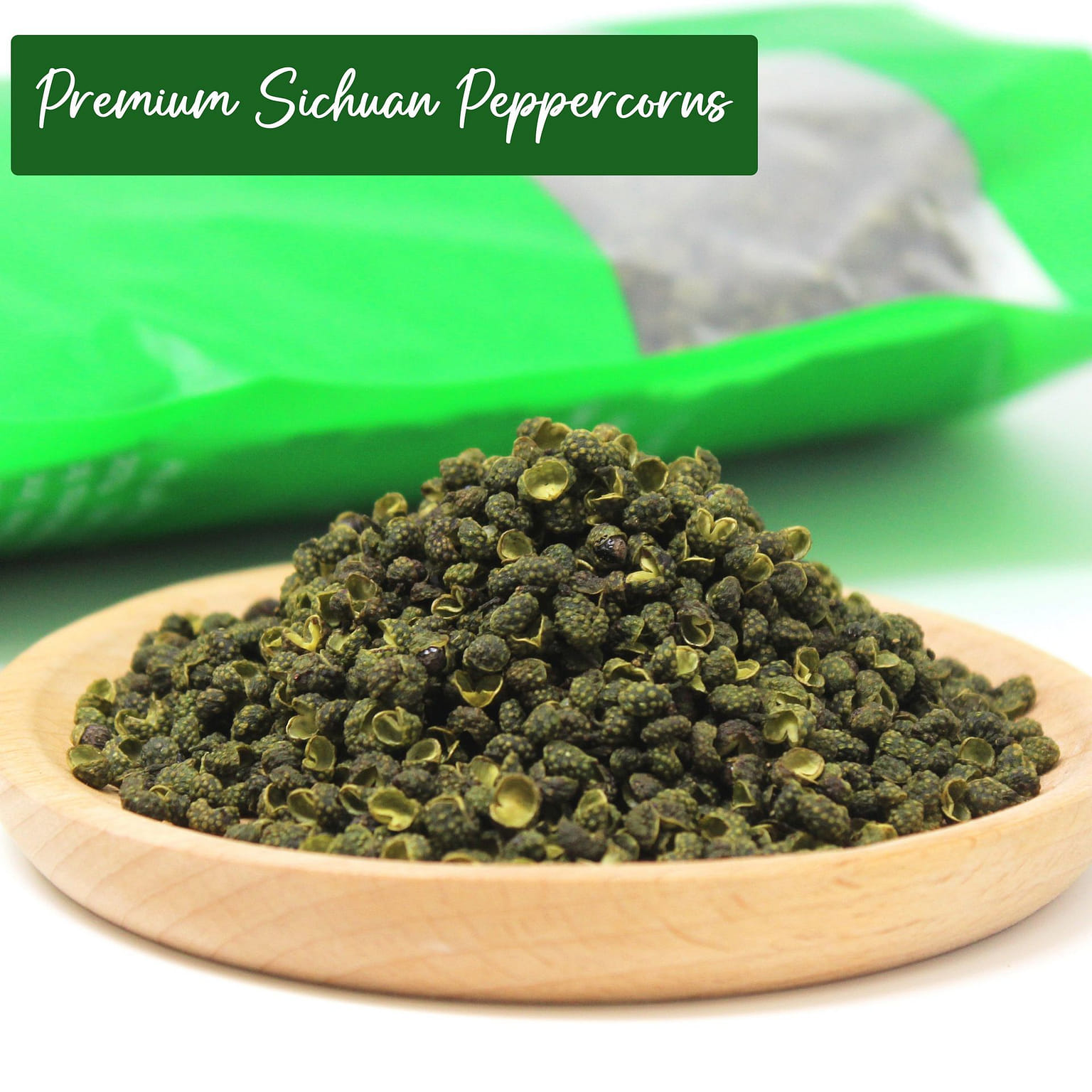 NPG Sichuan Green Peppercorns Whole 1 LB 454 그램