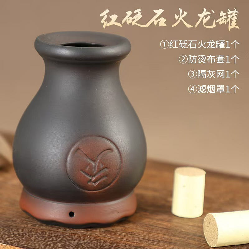 gua sha moxibustion jar 1 개입