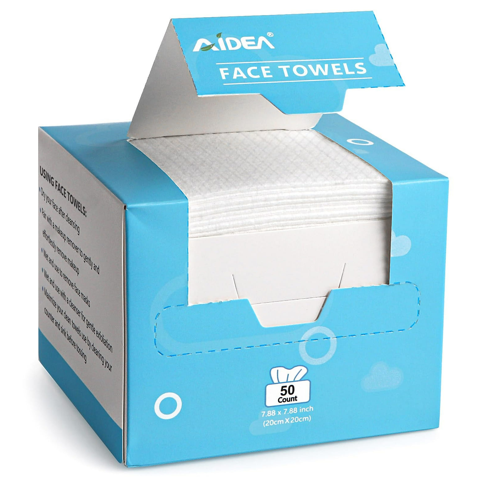 Face Towels Disposable-50Ct, Clean Facial Towels 1 개