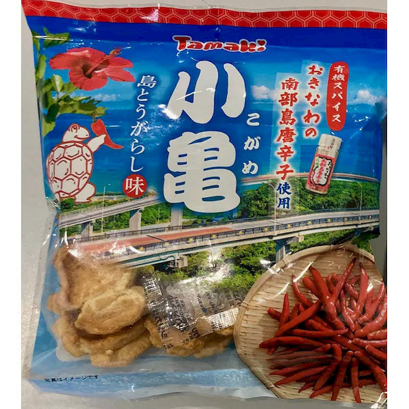 Okiko Kogame Cracker, Organic Island Chili 60g 1 each