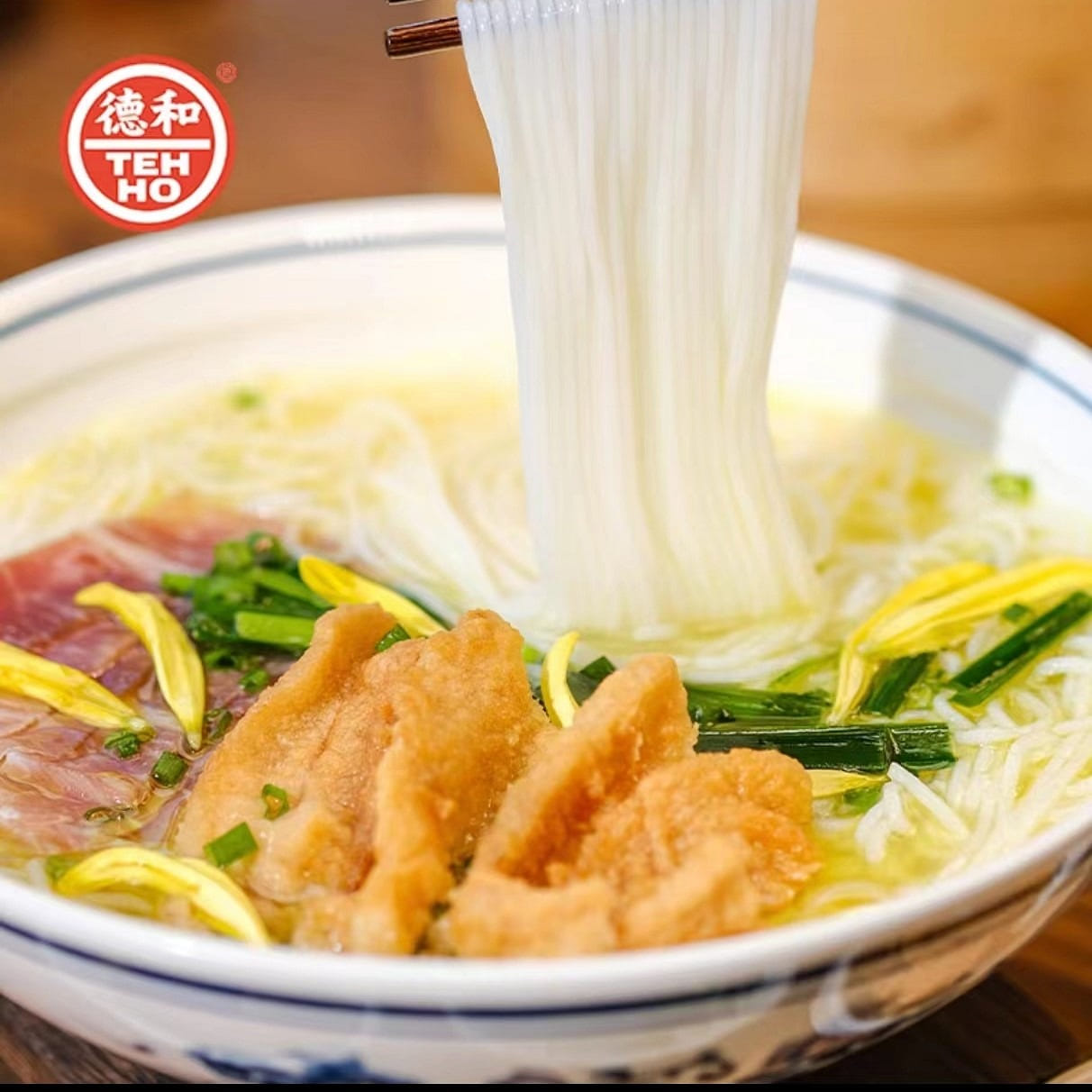 DE HE Mengzi Chrysanthemum over the bridge rice noodles 312.5g*1 bag 313 그램