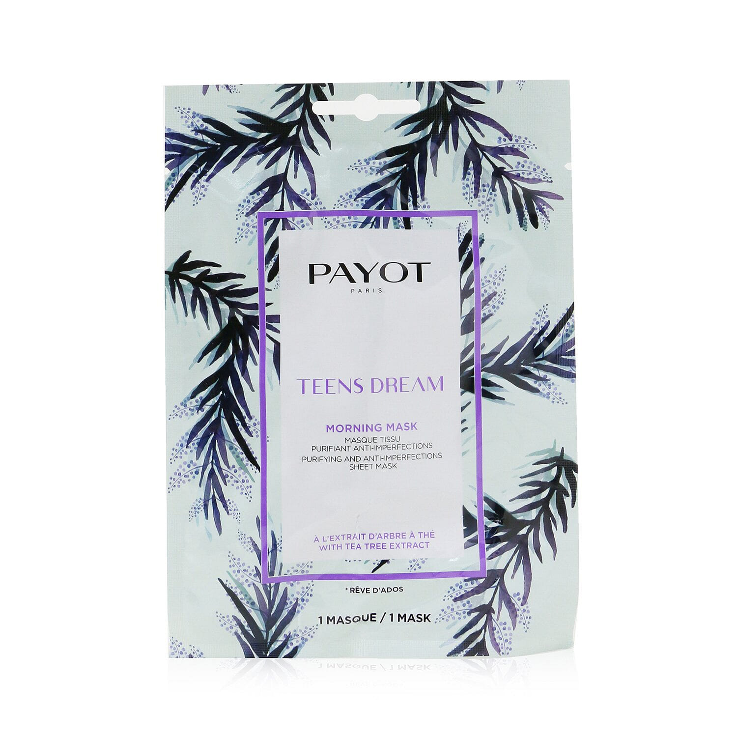 Payot Morning Mask (Teens Dream) - Purifying & Anti-Imperfections Sheet Mask 15pcs 15 개