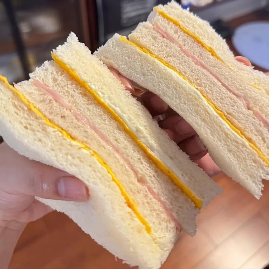 Ham & Egg Sandwich 2pcs 1 each