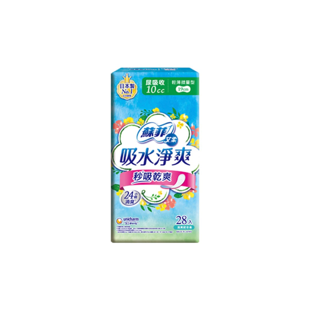 Sofy CARE & ADVICE 10cc Sanitary Liner 19cm 28pcs 1 個