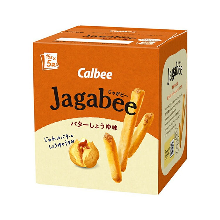 Calbee Jagabee Butter Soy Sauce Flavor Chips 75g 1 ส่วน