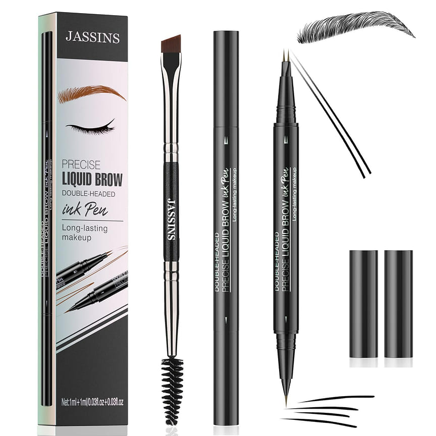2-in-1 dual eyebrow pencil precise microblading brow pen