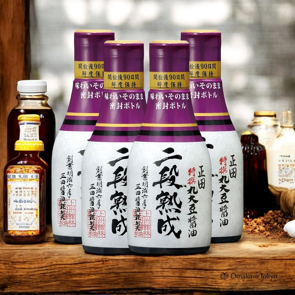 Shoda Premium Whole Soybean Double-Aged Soy Sauce 800 그램