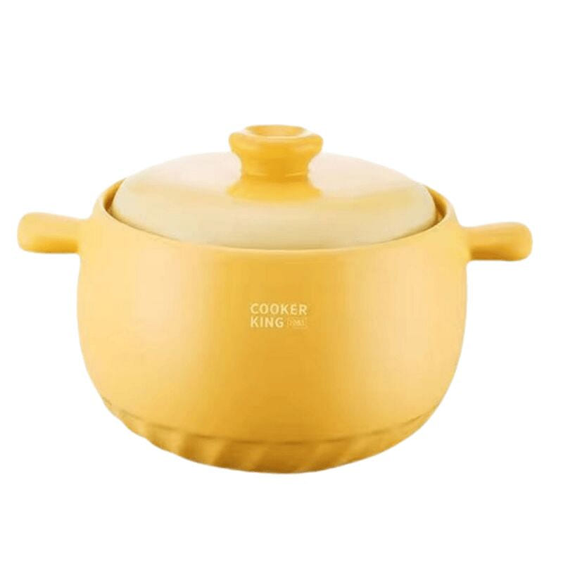 Cookware Casserole Pot Ceramic Casserole 4.5L Yell 1 count