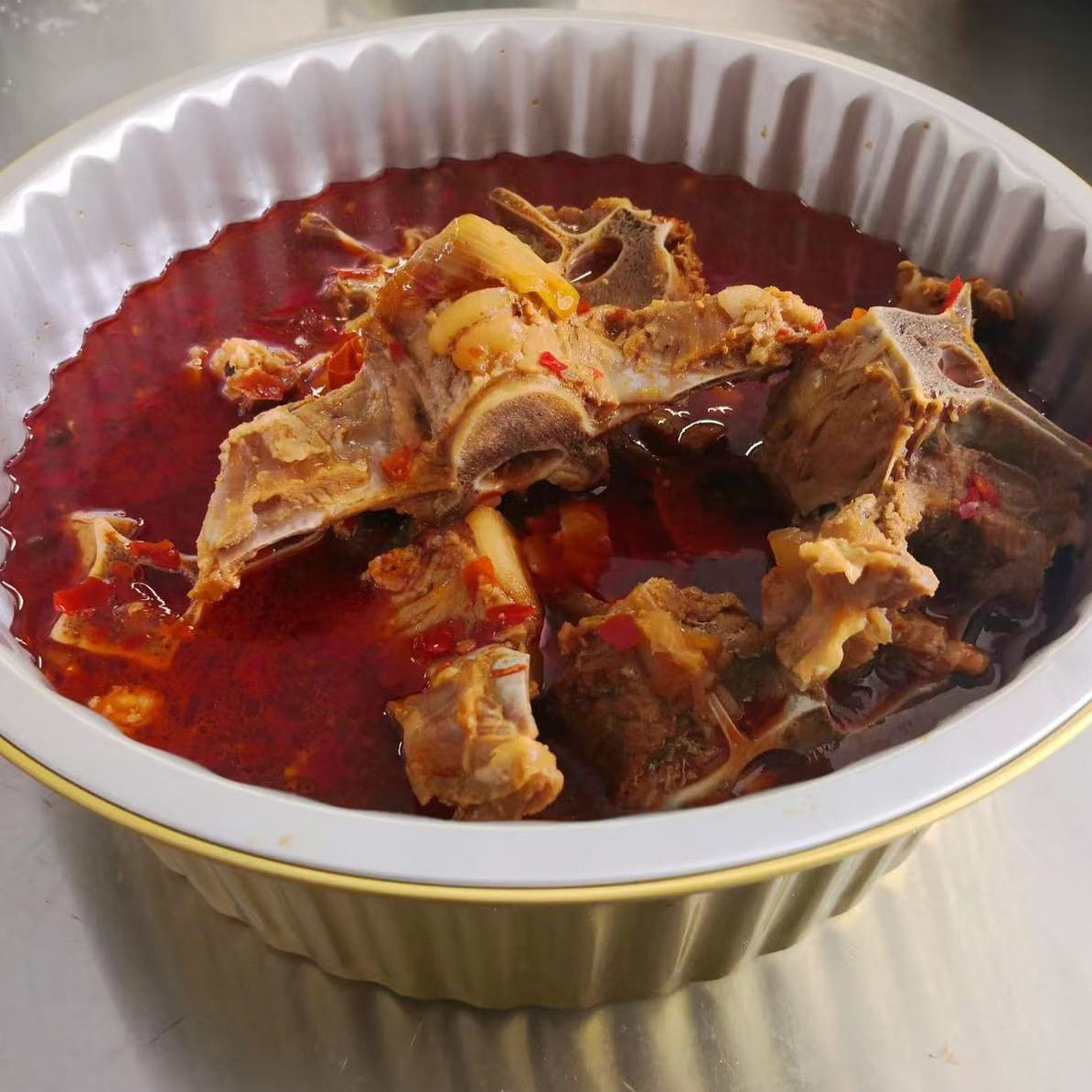 Lamb spine hot pot 3lb 1 each