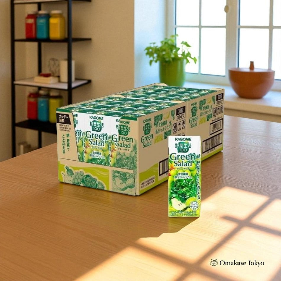 Kagome Veggie Drink 100 Green Salad 24 Bottles 5320 g