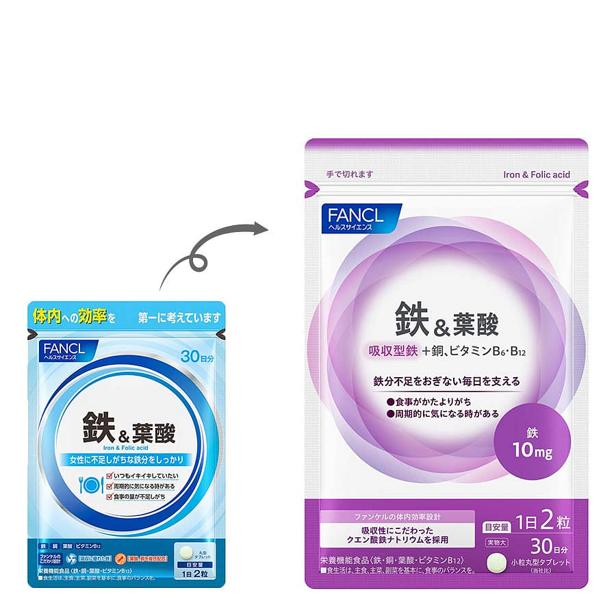 FANCL iron folic acid supplement pregnancy 1 pack