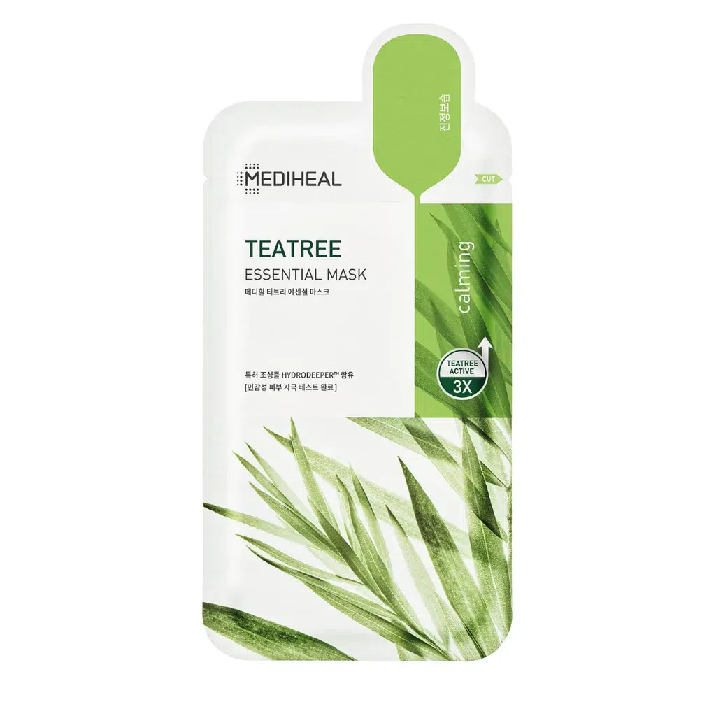 Mediheal Teatree Care Solution Essential Mask - 1 Box of 10 Sheets 25 ml