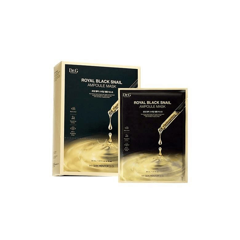 Dr.G Royal Black Snail Ampoule Mask Pack 30ml 10ea 1 個