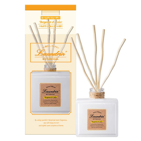 weee_grocery_Laundrin' Tokyo Botanical Room Diffuser, Bergamot & Cedar 80 ml
