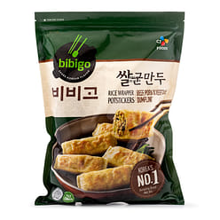 Bibigo Rice Wrapper Potstickers with Vegetable, Beef, and Pork, Frozen 28 oz