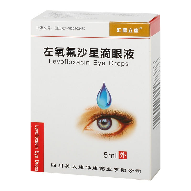 Hydracon levofloxacin eye drops 5 ml