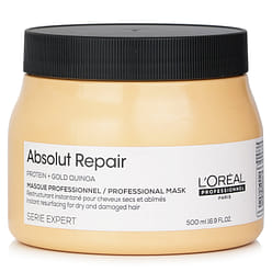 L'Oreal Professionnel Serie Expert - Absolut Repair Gold Quinoa + Protein Instant Resurfacing Mask (For Dry and Damaged Hair) 500 ml