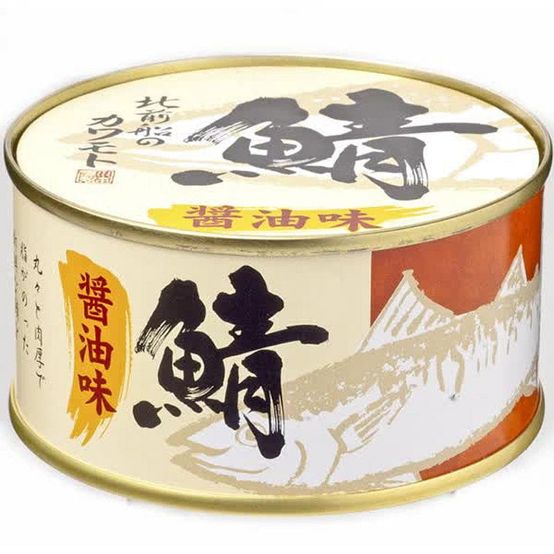 Kawamoto Mackerel Can Soy Sauce Flavor 180g 1 ส่วน