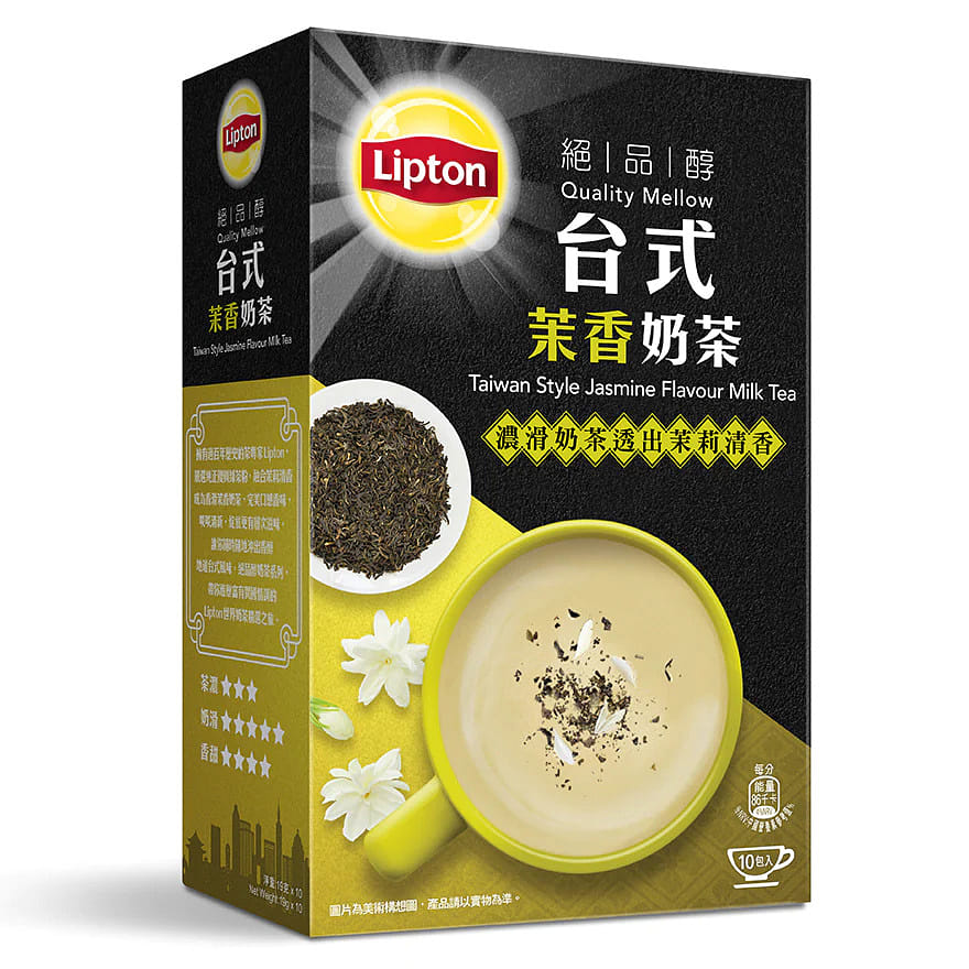 LIPTON - Milk Tea Taiwanese Style Jasmine Flv 10'S 1 กล่อง