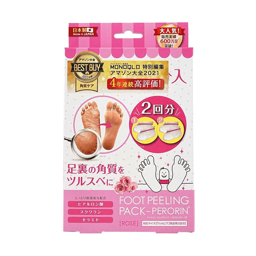 PERORIN Foot Peeling Pack Rose 4pcs// 1 개
