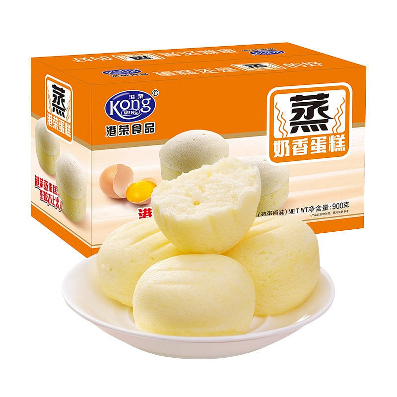 Hong Rong Egg Flavored Cake Nutritious Breakfast 900 g