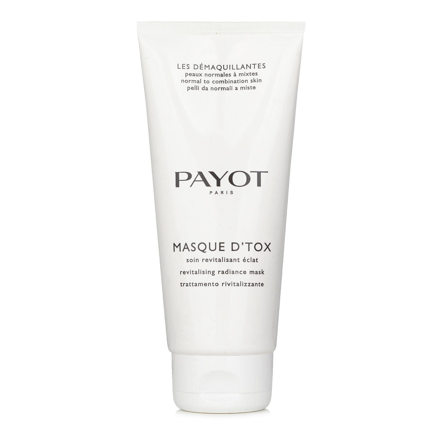 Payot Les Demaquillantes Masque D'Tox Detoxifying Radiance Mask - For Normal To Combination Skins (Salon Size) 200ml/6.7oz 200 ml(ミリリットル)