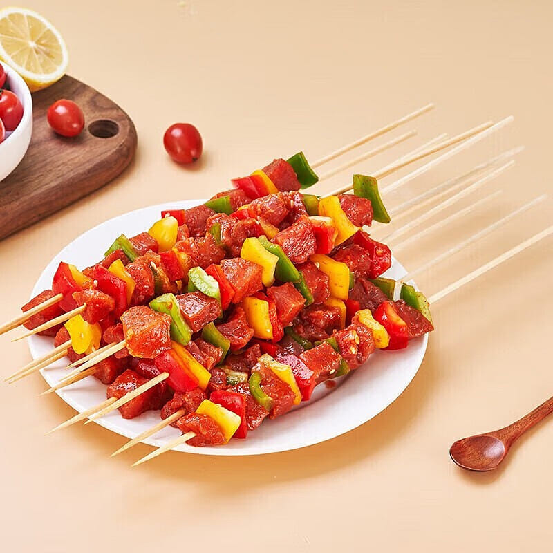 320 Premium Bamboo Skewers BBQ Skewers 1 개