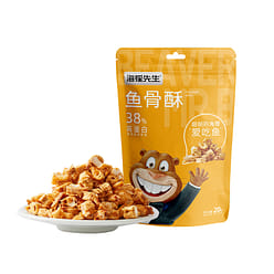 Fish bone crispy instant snacks 20g*1 bag 20 g