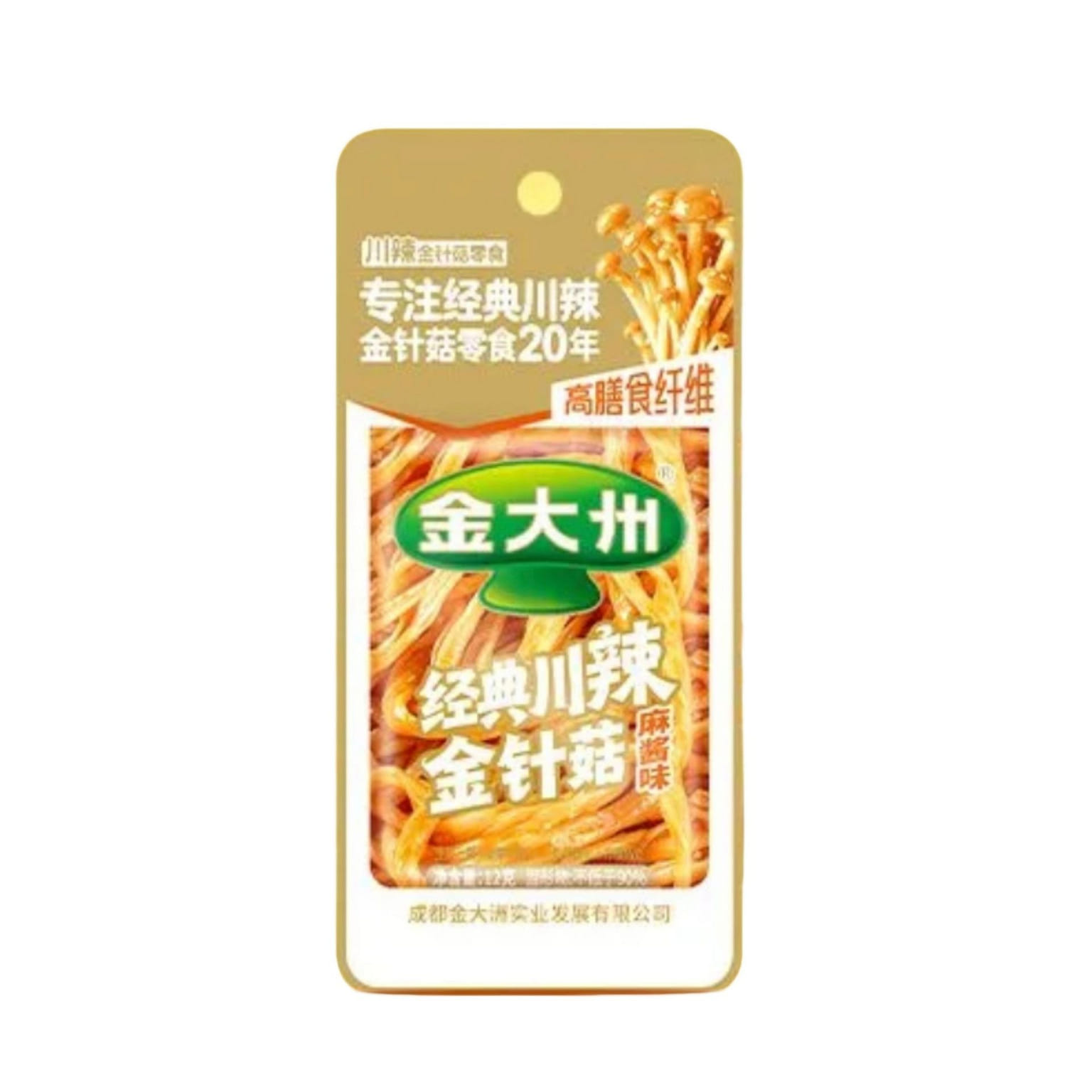 金大州·麻醬味金針菇 10g 1 包