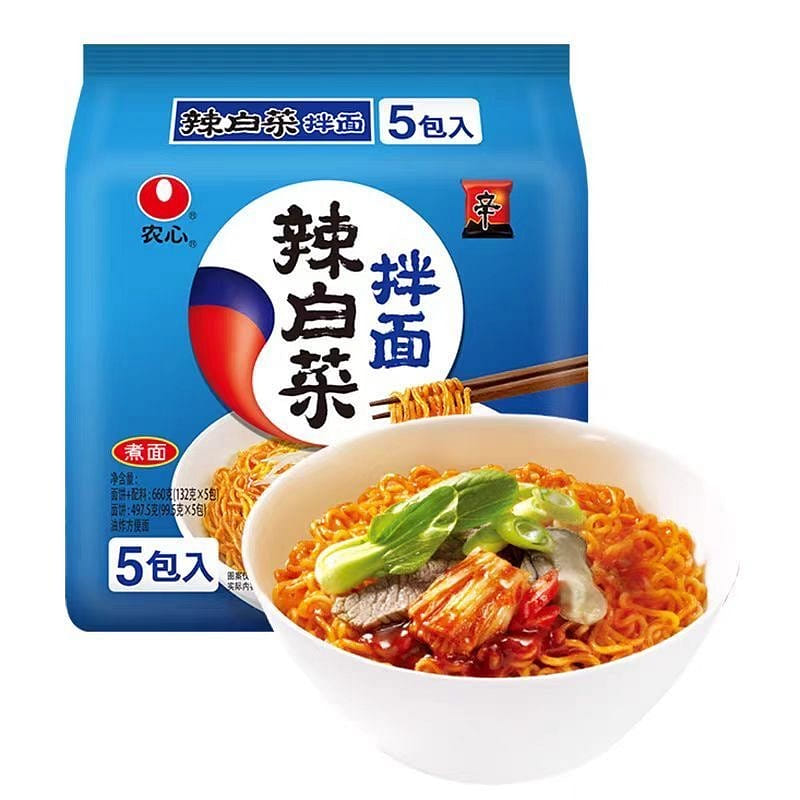 Nongshim Kimchi Noodles (Korea) 660g 660 g
