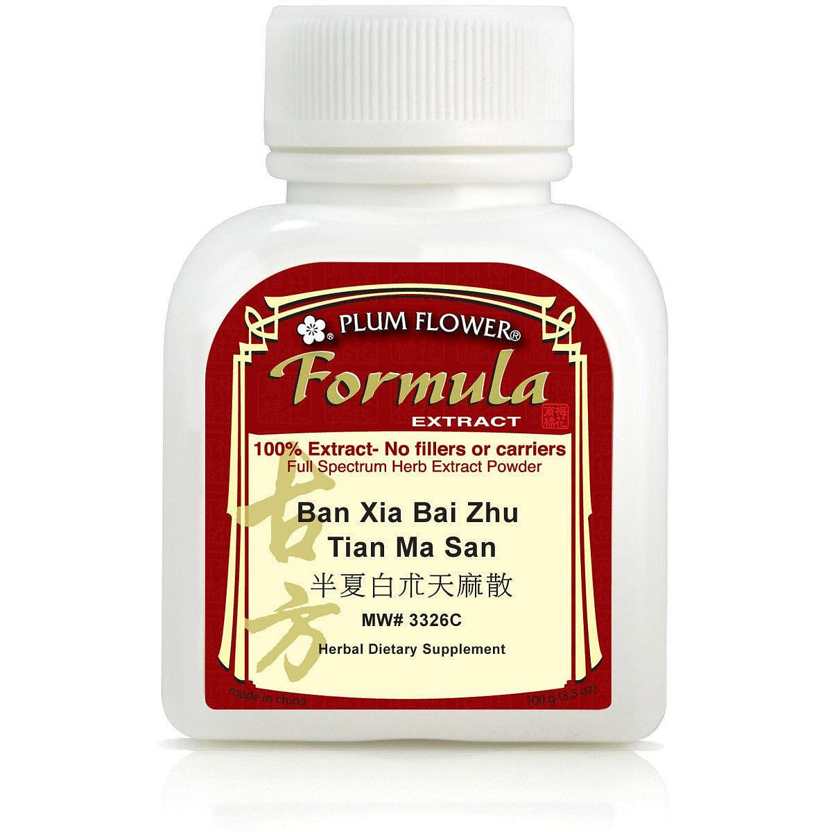 Ban Xia Bai Zhu Tian Ma San, extract powder 1 份