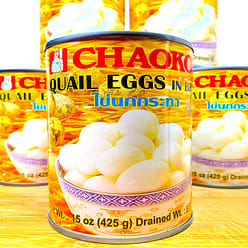 DELICIOUS EXOTIC QUAIL EGGS FROM THAILAND 425 g