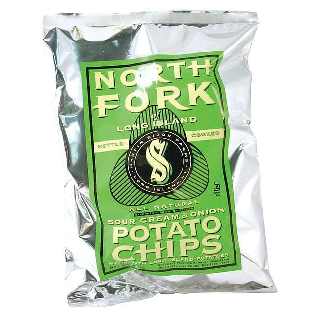 North Fork Kettle Sour Cream Onion 6oz 12ct 1 each