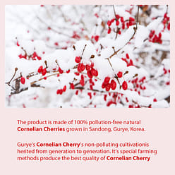 Korean Cornus Fruit Cornelian Cherry Shan Zhu Yu Extract 12 fl.oz (375 ml) 12 fl.oz