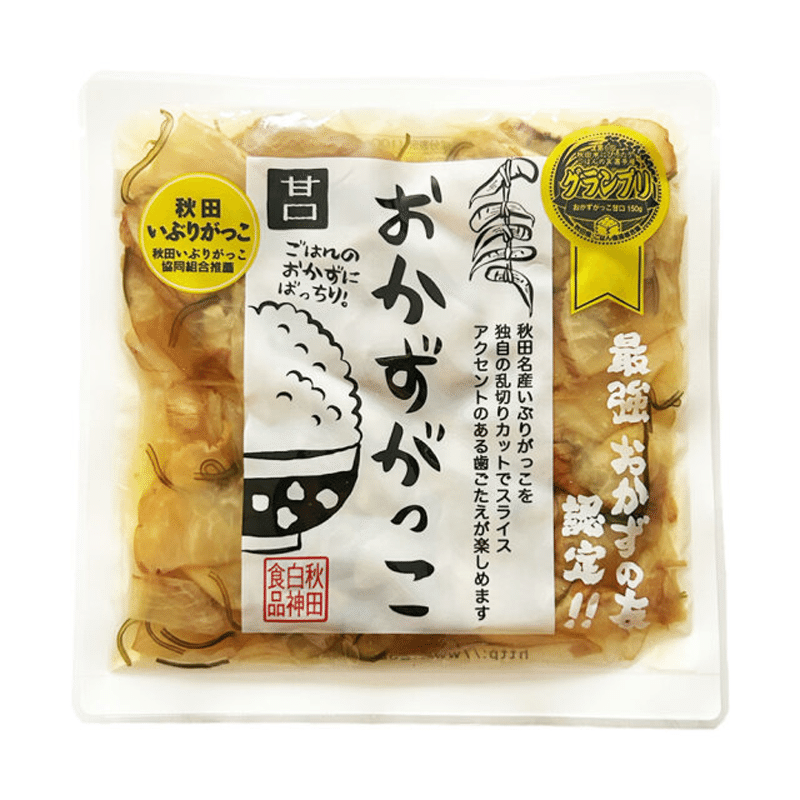 Akita Shirakami Foods Side Dishes Gakko Sweet 1 box