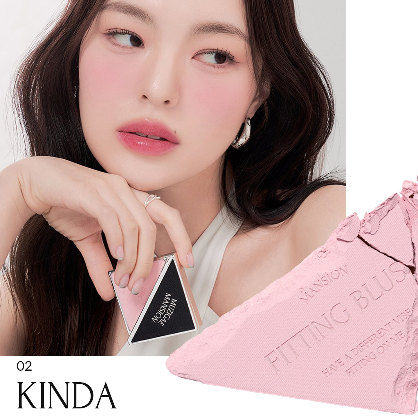 Muzigae Mansion's Fitting Blush 5g 02 Kinda 1 ส่วน