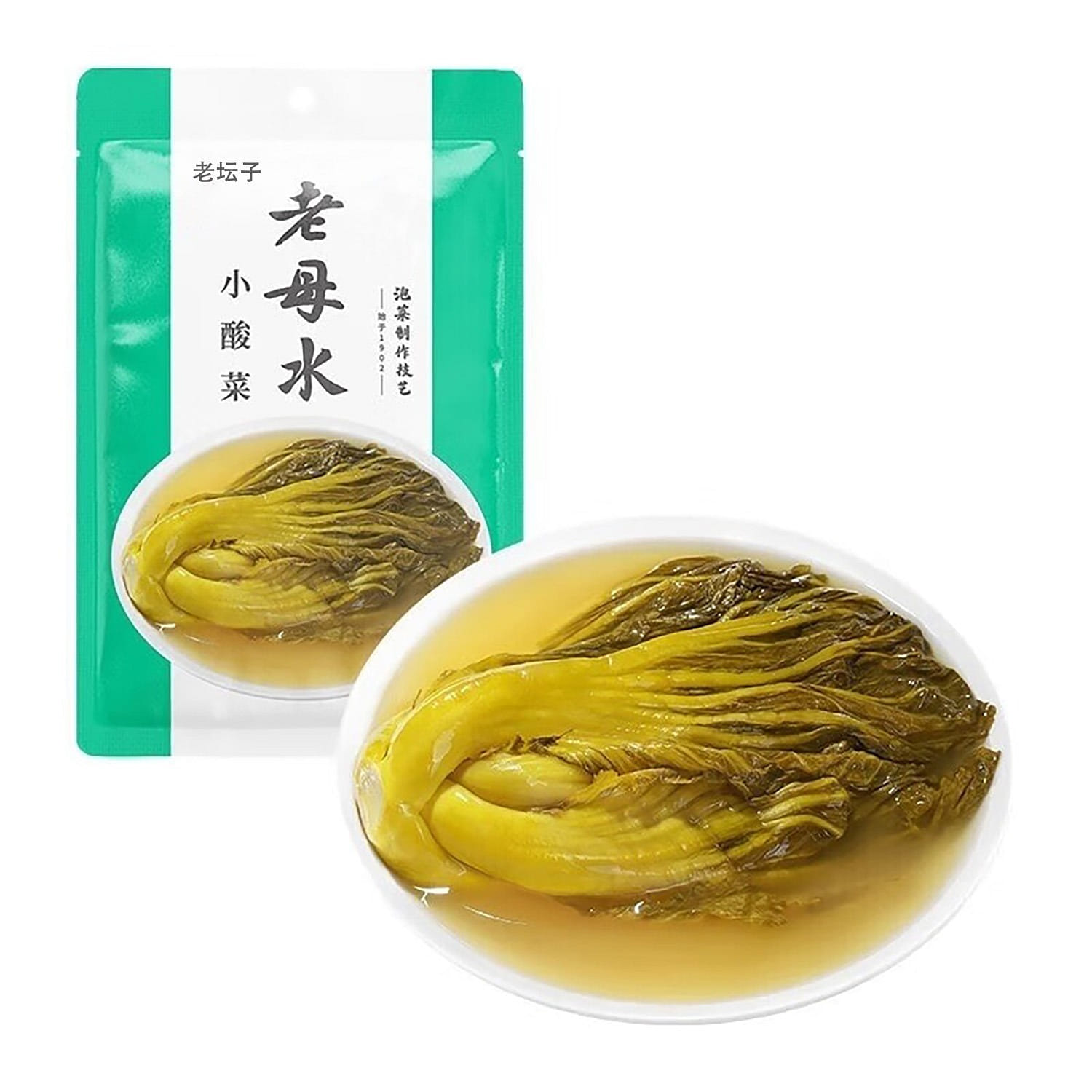 Laotanzi Sichuan Pickles 400g (leafy greens) 400 g