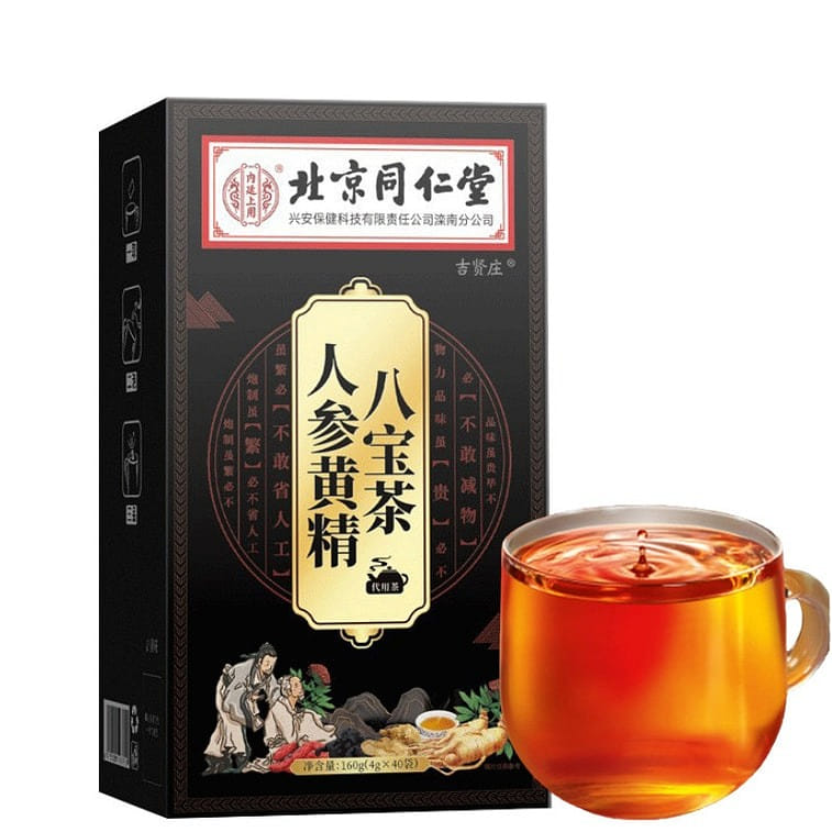 Peking Tongrentang Ginseng and Yellow Essence Eight Treasures Tea 160g 160 그램