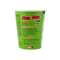 Acecook Hao Hao Vegetarian Flavour Cup Noodles pack of 12 1 each