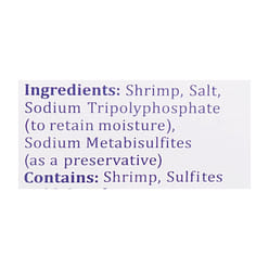 Golden Harvest Argentina Red Shrimp Wild Caught Tail On, Frozen 1 lb