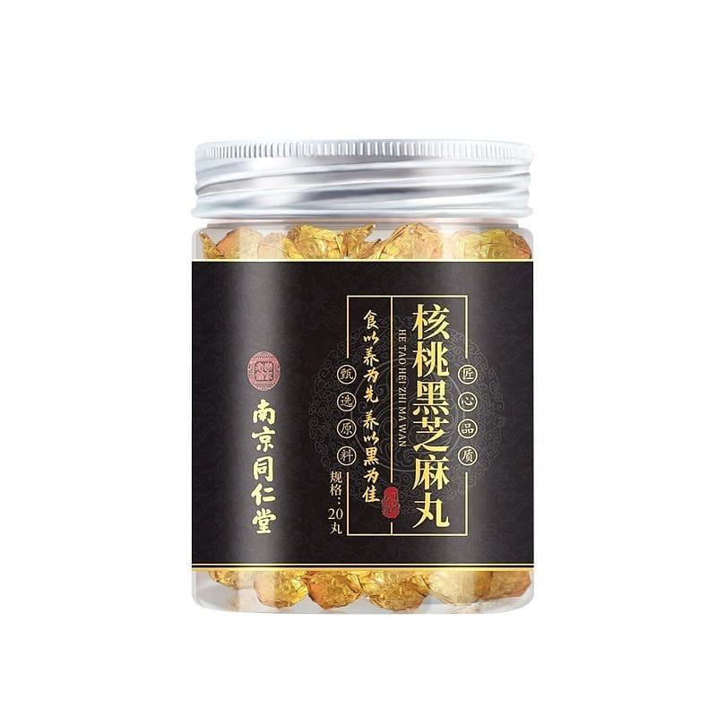 南京同仁堂 核桃黑芝麻丸20丸脫髮黑髮滋補食品 180 克