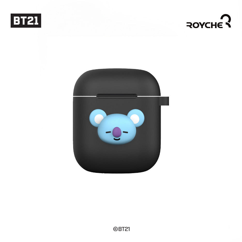 BT21 Silicone Silicon Airpods Case by BTS Koya 4 온스