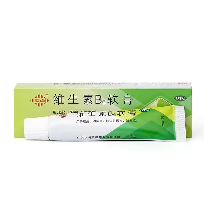 Vitamin B6 Ointment Acne Dermatitis Acne Eczema Cleansing Rosacea 10g/each 10 그램