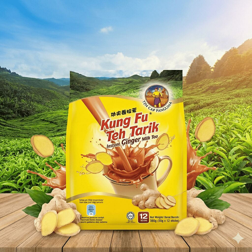 Kung fu Te Tarik Ginger Milk Tea 360 g