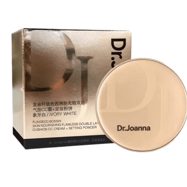 Butterfly Anna Flaxseed Bossin double cushion CC cream ivory white 1 กล่อง
