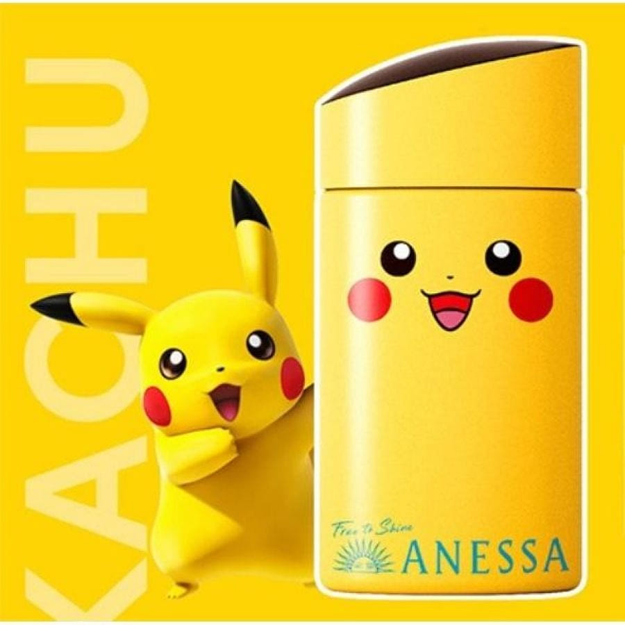 Japan Anessa Sunscreen Milk Pikachu Model 60 밀리리터