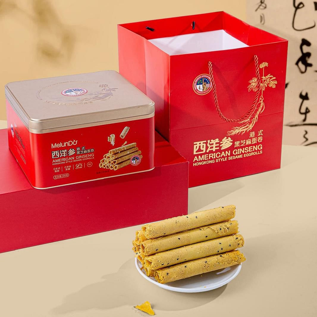 Beijing Tong Ren Tang American Ginseng Egg Roll 300 g