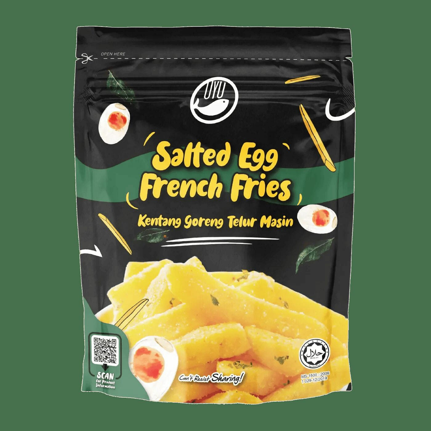 OYU Salted Egg French Fries 1 each