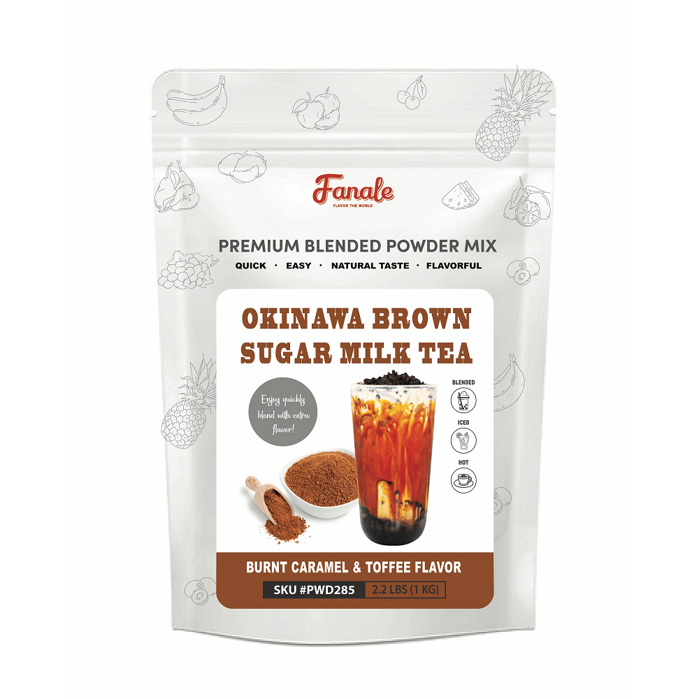 Fanale Premium Flavoring Powder for Bubble Tea Brown Sugar Milk Tea Flavor 2.2 파운드